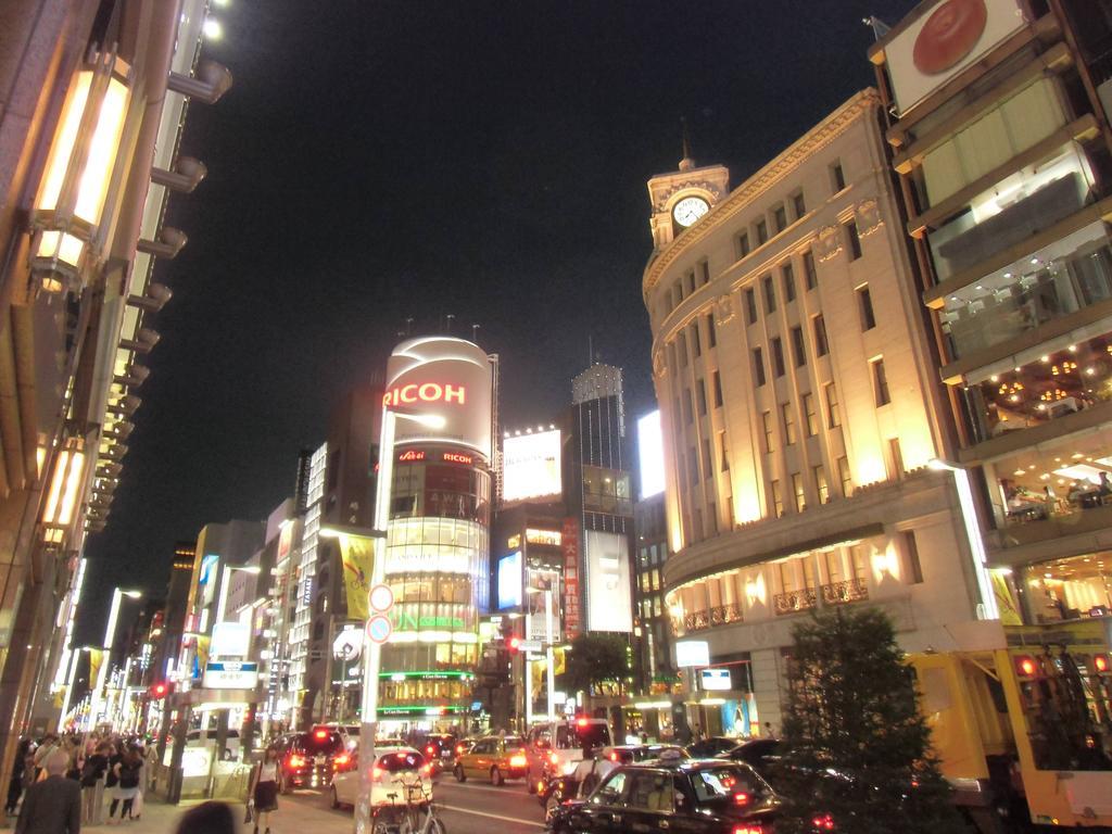 Hotel Monterey Lasoeur Ginza Tokyo Bagian luar foto